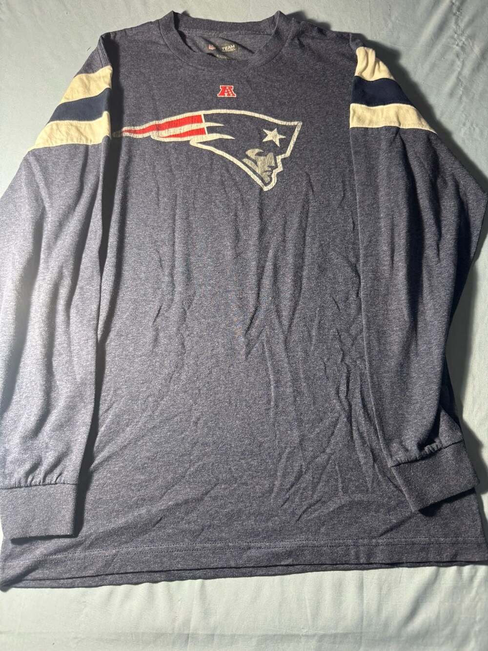 NFL Team Apparel New England Patriots Long Sleeve M
